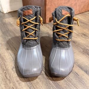 Sperry Blue/Gray Winter Boots